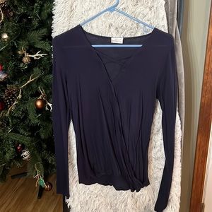 Long sleeve blouse